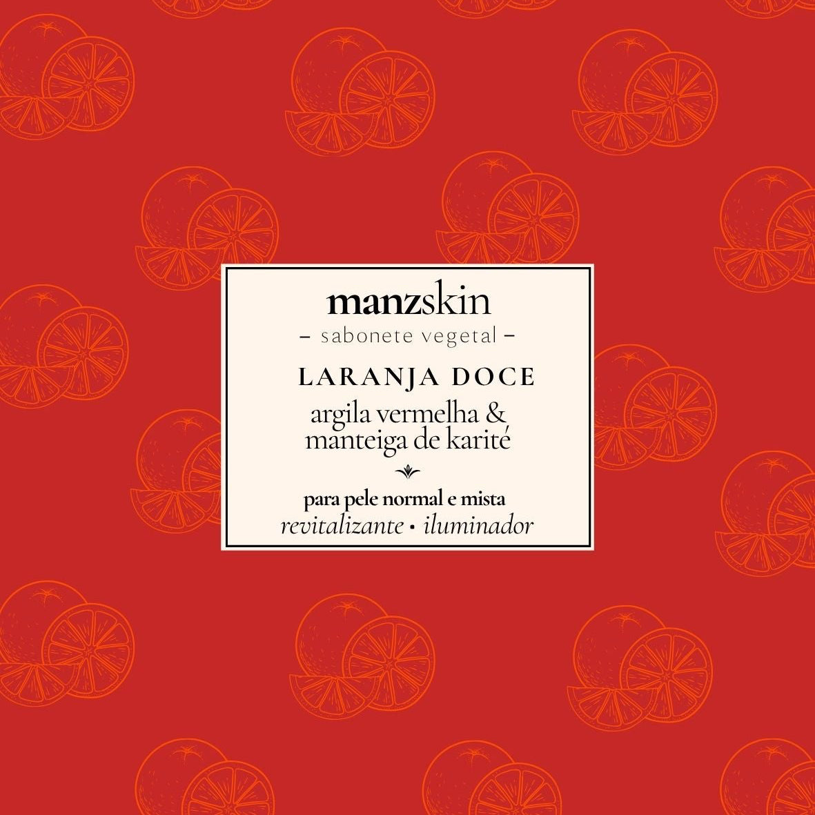 argila vermelha, manteiga de karité & laranja doce