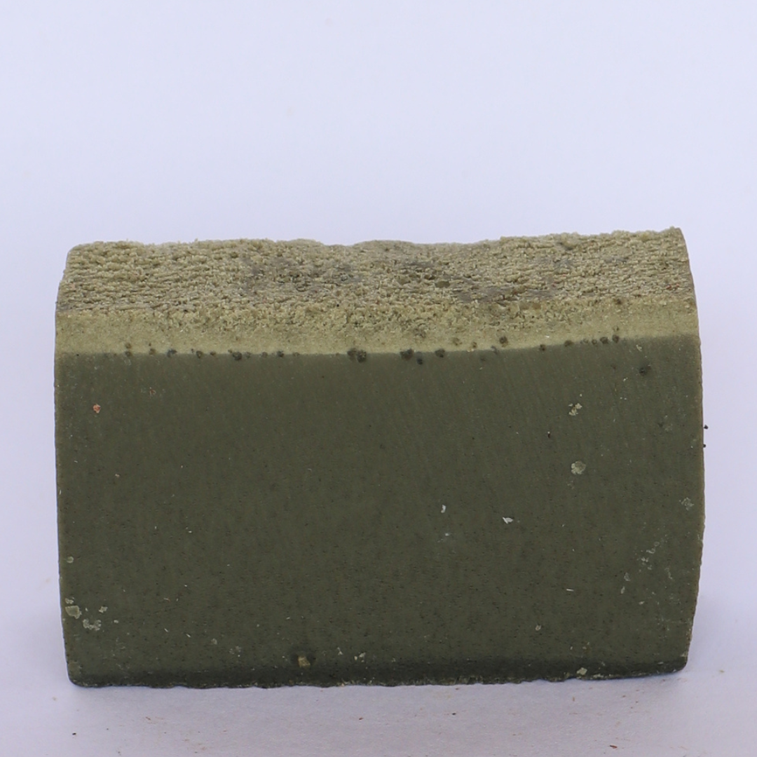 sabonete de argila verde, calêndula & melaleuca