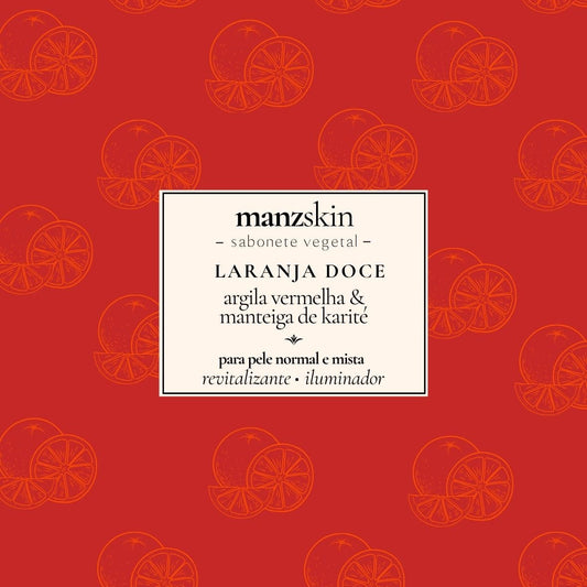argila vermelha, manteiga de karité & laranja doce